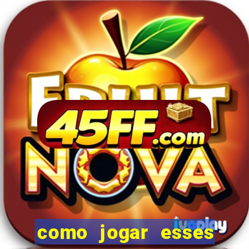 como jogar esses joguinhos que ganha dinheiro